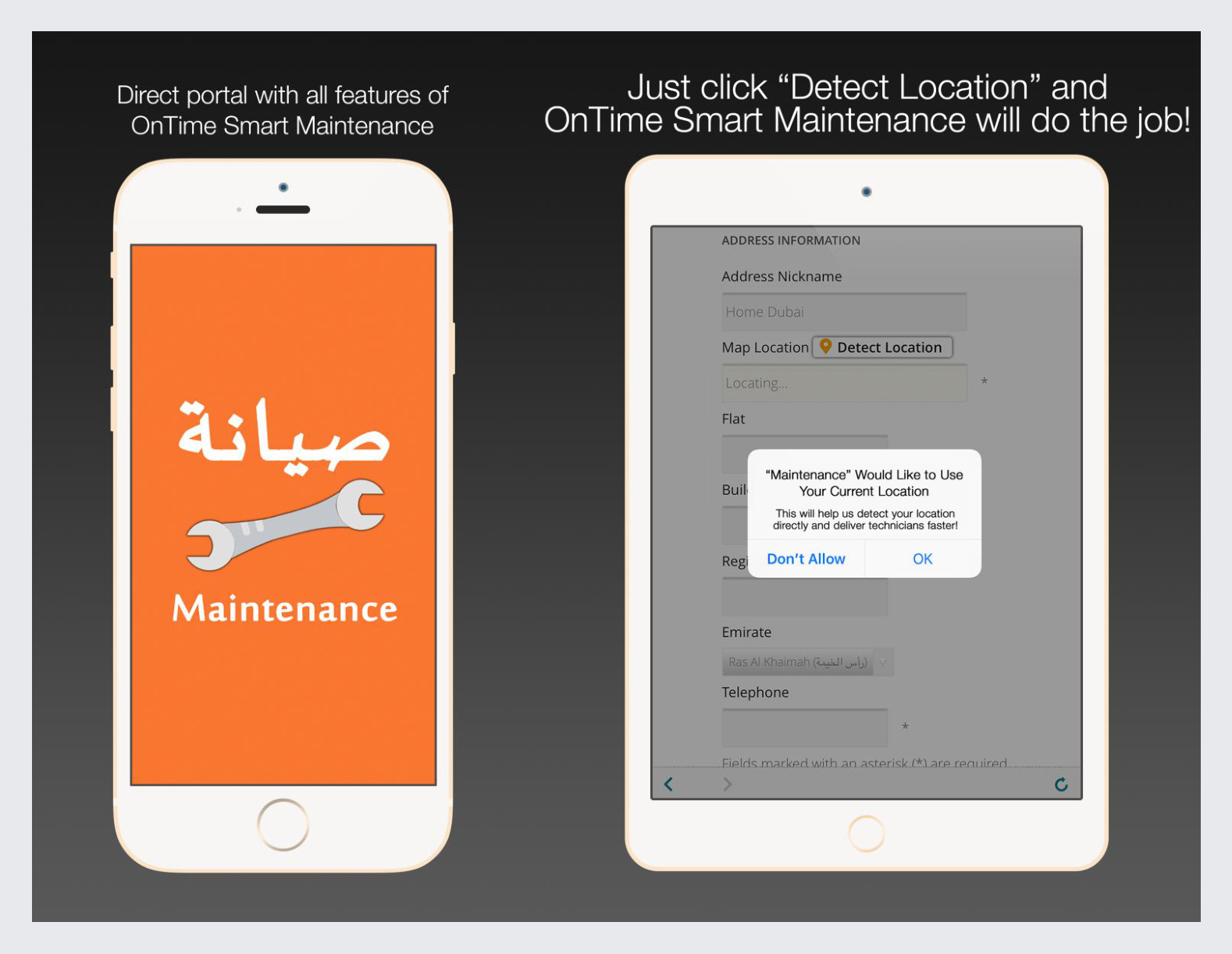 ON TIME — Smart Maintenance App